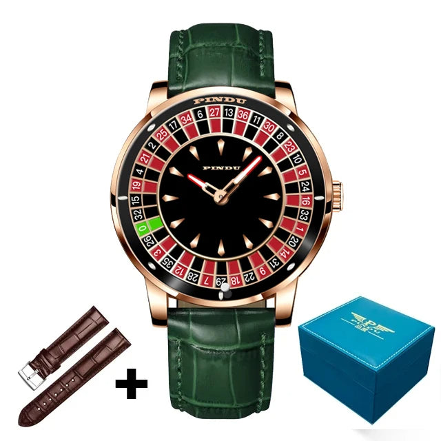 Pindu Design™️ Luxury Roulette Watch