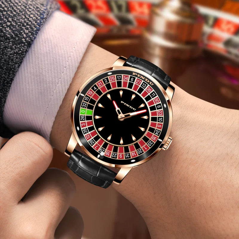 Pindu Design™️ Luxury Roulette Watch