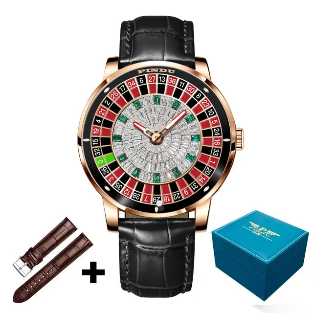 Pindu Design™️ Luxury Roulette Watch