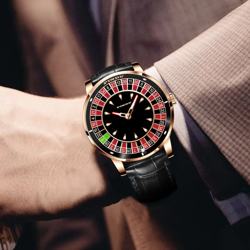 Pindu Design™️ Luxury Roulette Watch