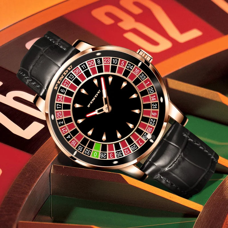 Pindu Design™️ Luxury Roulette Watch